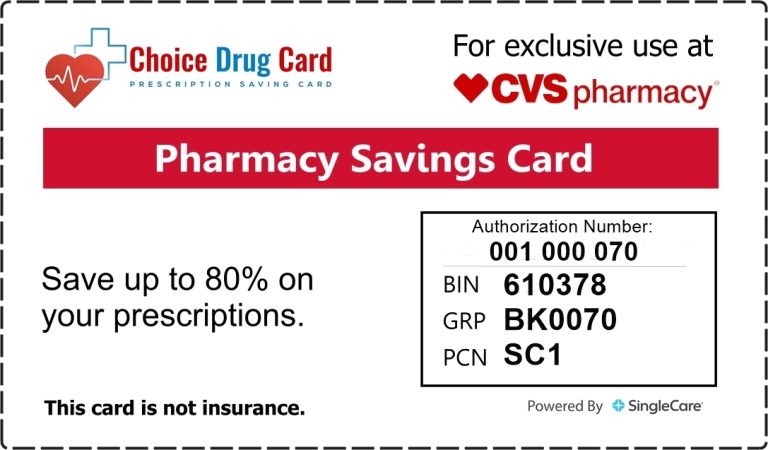 CVS Pharmacy Discount card: Saving up to 85% |choicedrugcard|
